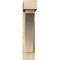 Ekena Millwork Thorton Block Rough Sawn Bracket w/ Offset Brace, Douglas Fir, 6"W x 24"D x 28"H BKT0604X24X28THR05RDF - alternate 4
